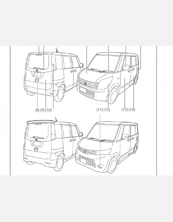 nissan roox 2012 2013 2014 owners manual in english